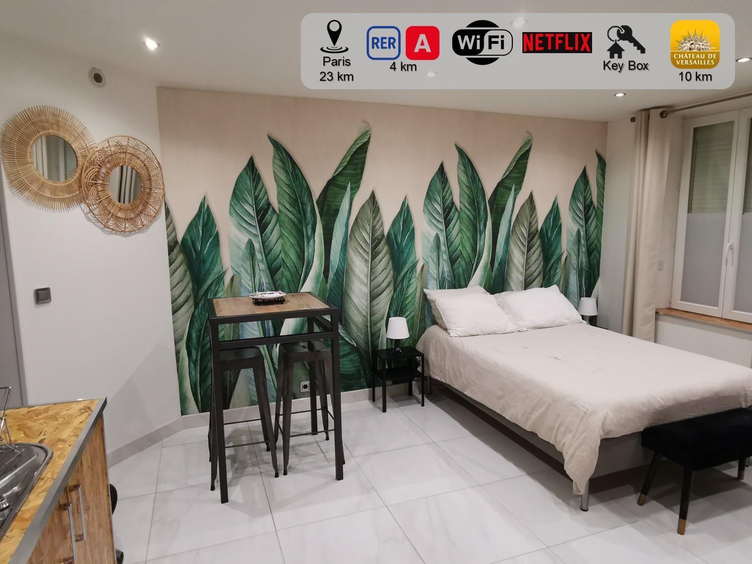 Studio Cosy Proche Paris Et Versailles Le Port-Marly Exterior photo